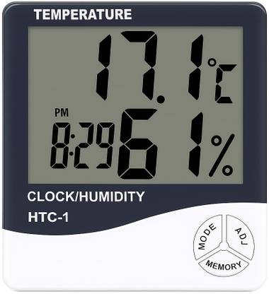 THEODORE Digital Black Clock