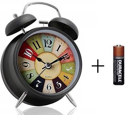 Congo Analog Black Clock