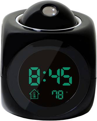 SIDGO Digital Black Clock