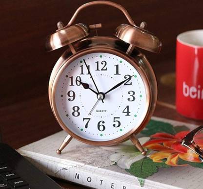 rvk hub Analog Copper Clock