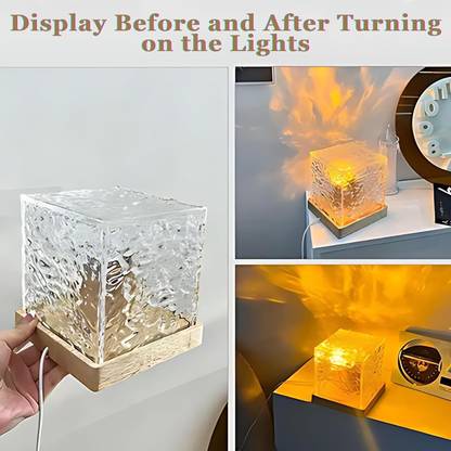 CITYCART Ocean Wave Projector Light, Table Lamp