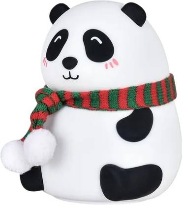 THE FUNK JUNK panda touch silicone lamp cute with 7 colour modes night Panda Gifts Night Lamp