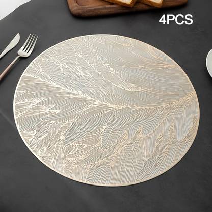 DPA Collection Round Pack of 4 Table Placemat