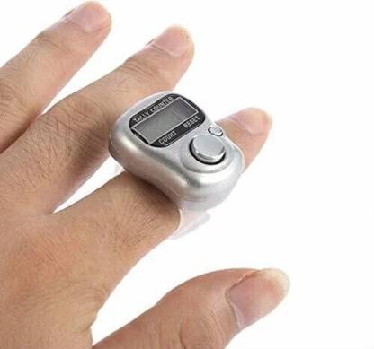 crafty wroth Finger Counter for Pooja Meditation Finger Ring Digital Electronic, Mantra Jaap Digital Tally Counter