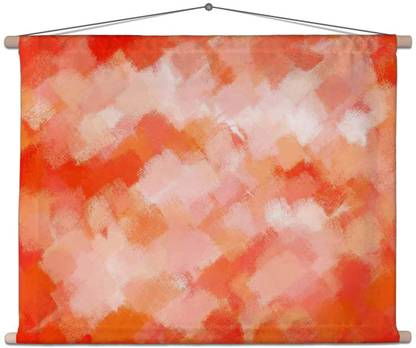 Artzfolio Abstract Art Velvet Fabric Tapestry Scroll Hanging 23.9 x 18 inch (61 x 46 cms) Printed Tapestry
