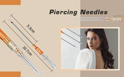 Shield plus 14G PEN CANNULA NEEDLE/PIERCING NEEDLE/IV CATHETER NEEDLE(10 PCS) Temporary Tattoo Kit
