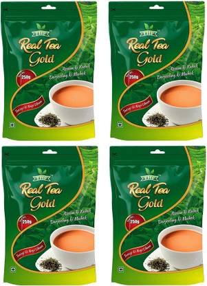 THF REAL TEA GOLD-250GM x 4 Black Tea Pouch