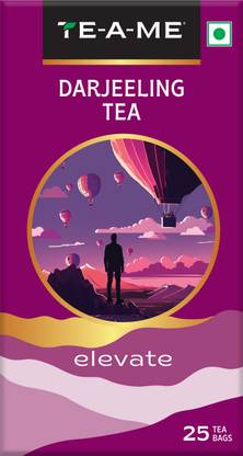 TE-A-ME Darjelling Black Tea Bags Box