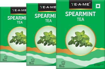 TE-A-ME Spearmint Loose Tea, 120G | Herbal Tea | Caffeine Free | Herbal Tea Box