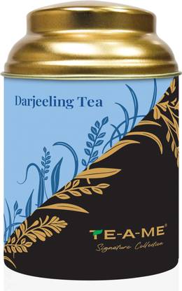 TE-A-ME Darjeeling Black Tea, 50G | Darjeeling Tea Leaves | Darjeeling Leaf Tea | Black Tea Tin