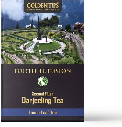 Golden Tips Foothill Fusion Second Flush Darjeeling Black Tea Box