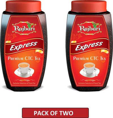 Rajbari Express 250gx2 | Strong & Robust Tea | Bihar Origin | With Aromatic Long Leaves Tea Plastic Bottle