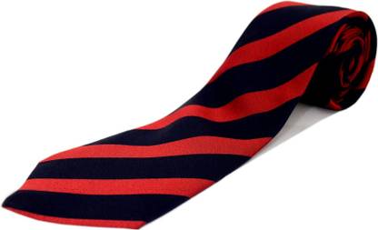 Dark Blue, Red Tie