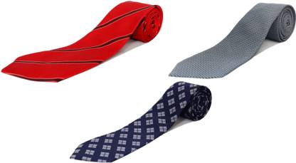 Blue, Grey Tie