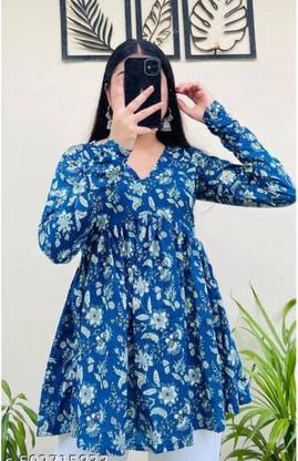 Casual Light Blue Top