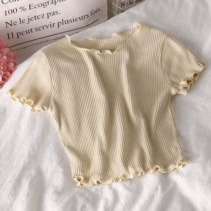 Casual Women Beige Top