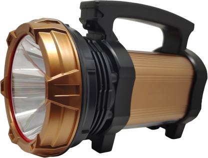 pramukh creation 2000 Meter Long Range Laser 88 Hi-Watt Rechargeable Battery LED Torch Light Plus 25 Watt Dual COB Side Light With Five Mode: 1St for low light & 2nd For 2000 Meters High Range Light 3rd For Blinker 4rt For Side Law Light 5th For Side Extra Bright Light Ideal For Industrial, Agriculture, Studying, Cooking, Camping, Household and Leisure Activities 8 hrs Torch Emergency Light