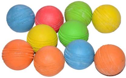 3 Jokers Set of 10 Classic Jumper Multipurpose Rubber Ball Cricket Ball