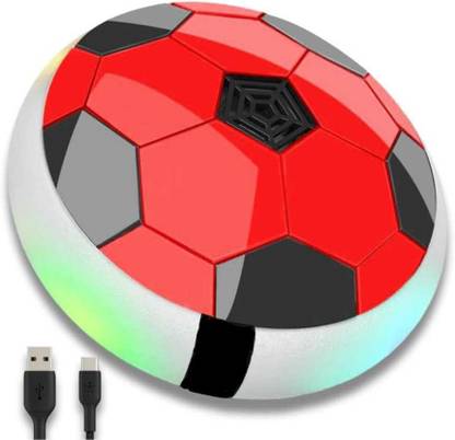 Xcillince Toys USB Rechargeable Hover Ball indoor Football Soccer game With Colorful LED Football