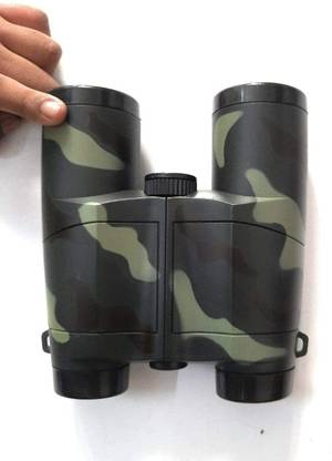 Domingo Army Style Binoculars Telescope Toy Military Color - Green Binoculars