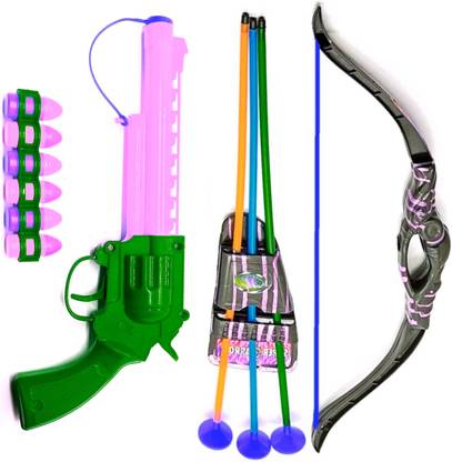 Dynamic Retail Global Gun Toys for Boys With Bullets, Blaster Pistol Shooting Darts Set Kids FK791 Guns & Darts