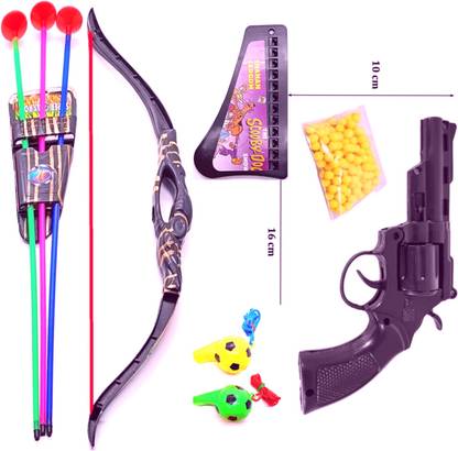 Dynamic Retail Global Gun Toys for Boys With Bullets, Archery Bow & Arrows, Blaster Guns Darts SX617 Bows & Arrows