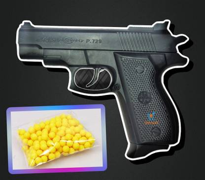 Shivsoft Real battle Pubg toy weapon plastic gun with 6 mm bullets P729-200 Guns & Darts