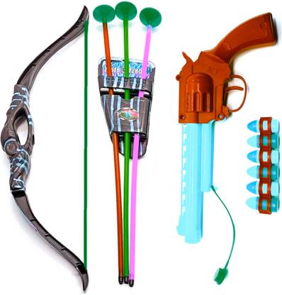 Dynamic Retail Global Gun Toys for Boys With Bullets, Archery Bow & Arrows, Blaster Guns Darts ZS163 Guns & Darts