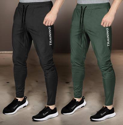 Solid Men Multicolor Track Pants