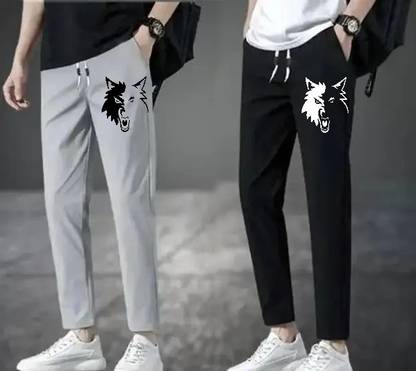 Solid Men Multicolor Track Pants