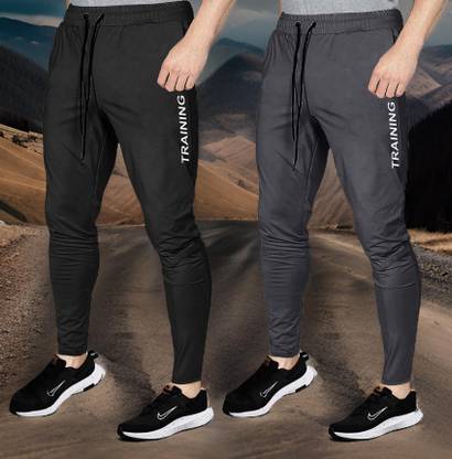 Solid Men Multicolor Track Pants
