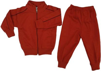 Boys Cotton Blend Track Suit