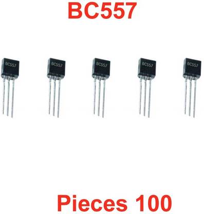 Elph BC557 Transistor PNP Transistor Pieces 100 PNP Transistor