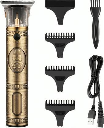 Trendy styler T99 Cordless Waterproof Professional Hair Clipper Beard Mustache Trimmer Gold Pet Hair Trimmer