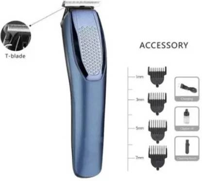 RECHOO HTC AT-1210 Professional Beard Trimmer For Man With 4 Trimming Combs Trimmer 100 min  Runtime 4 Length Settings