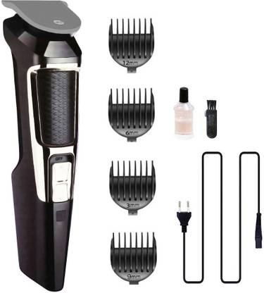 Drake Rock Light RL TM9100 Cordless/Rechargeable, Durable Battery/ 3 watt Hair Clipper Trimmer 100 min  Runtime 5 Length Settings