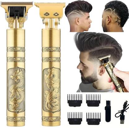 funkish Hair Beard Trimmer For Men Fully Waterproof for Nose, Ear, Beard, Body, Trimming Trimmer 120 min  Runtime 4 Length Settings