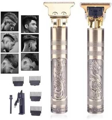 UZAN Trimmer For Men Golden Trimmer Fully Waterproof (DADHI KARNE KA MACHINE) Fully Waterproof Grooming Kit 90 min  Runtime 4 Length Settings