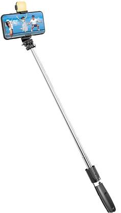 HLMOBILE AY NEW BRAND R1s Wireless Selfie Stick Stand Remote Flash Light All Smartphones Monopod Kit, Tripod, Tripod Kit