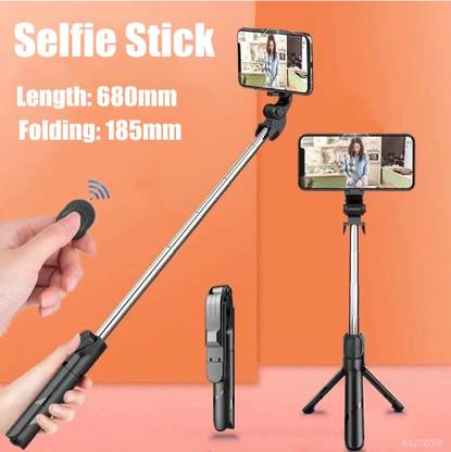 Clairbell AX_811A_XT02 WIRELESS REMOTE SELFIE STICK BLUETOOTH SELFIE STICK Tripod