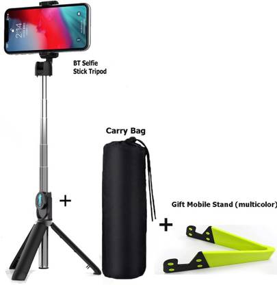 POZUB Selfie Sticks Tripod Stand Bluetooth Remote for Selfie,Vlogging Gimbal Holder Tripod, Monopod, Monopod Kit, Tripod Kit, Tripod Clamp, Tripod Bracket, Tripod Ball Head
