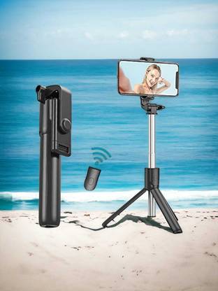 Worricow LATEST Selfie Stick with Adjustable Tripod, Compact Design for iOS, Android Tripod, Tripod Ball Head, Tripod Kit