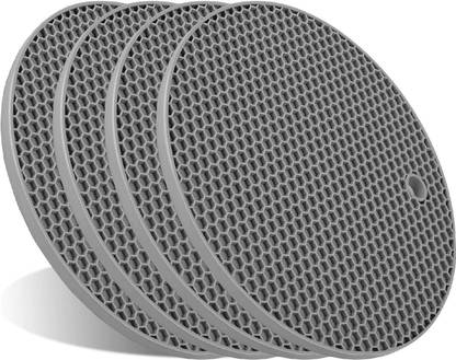 Silicakart hotmat gray silicone Trivet