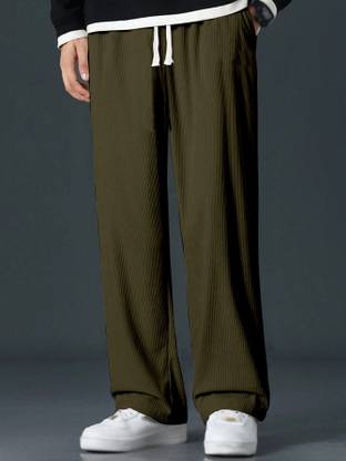 COMBRAIDED Regular Fit Men Multicolor Trousers