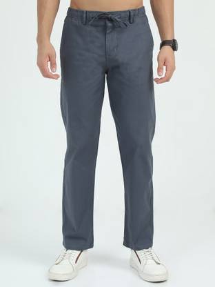Bellaciao Clothings Co Relaxed Men Blue Trousers