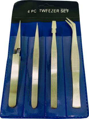 GOGNA DIY, HOBBY TWEEZER SET OF 4 PCS