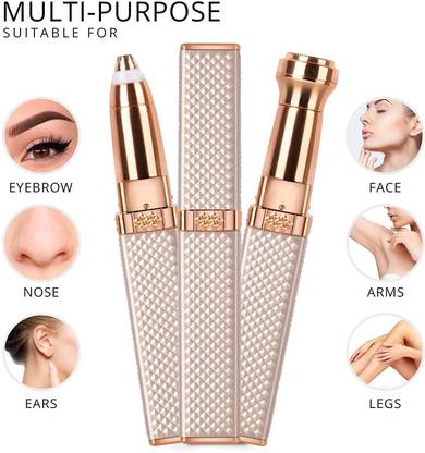 BLAWLESS 2in1Hair Epilator & Eyebrow Rechargeable Painless Epilator Cordless Epilator