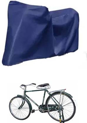 RONISH Cycle Cover Plain Blue For Super Strong 5459 Cm Bicycle Cover Free Size