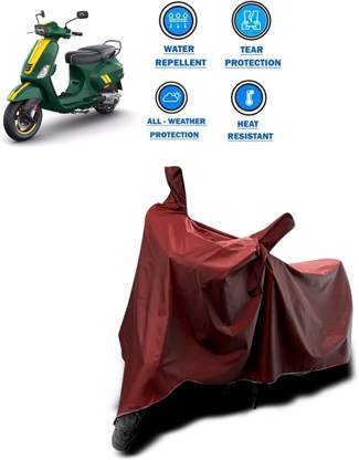 GOSHIV-car and bike accessories Waterproof Two Wheeler Cover for Vespa