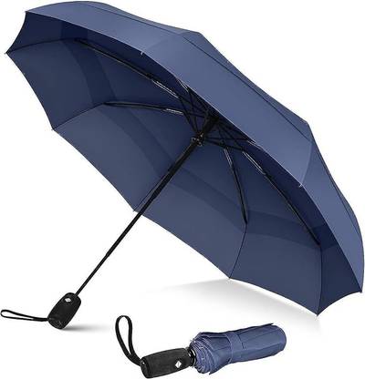GOPINATH AUTOLINK Windproof Auto Open & Close Purse Umbrellas , 3 Fold Umbrella for man/woman Umbrella